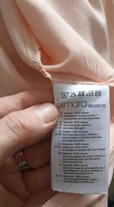 Robe de verão fluida rosa claro Esmara – photo 5